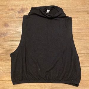 Alo Yoga Mock Neck Tank - Size M, black
